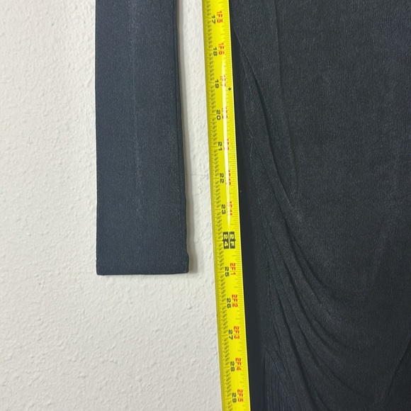 NWT Lulus Out For the Evening Black Fringe Long Sleeve Bodycon Dress size Small - Picture 10 of 13